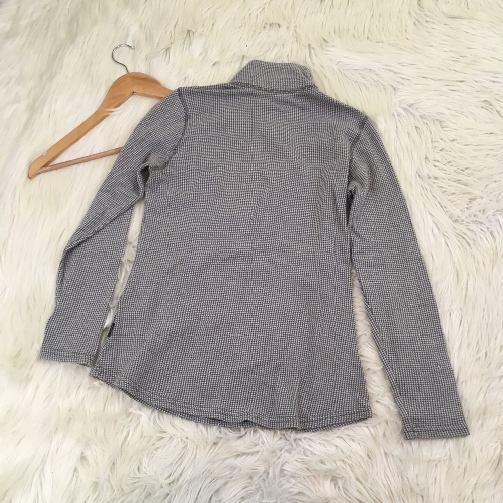 🖤SOLD🖤Woolrich Houndstooth 1/2 Zip Jacket - Picture 5 of 6